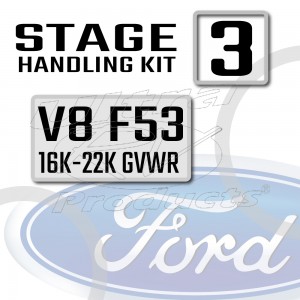 Stage 3  -  2021+ Ford F53 V8 Class-A 16-22K GVWR Handling Kit